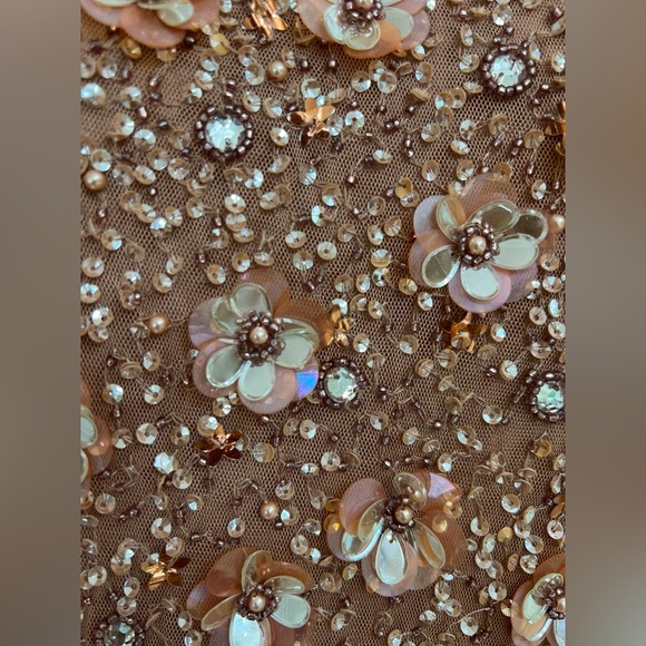 Adrianna Papell Pink Sheath Mini Dress for Weddings - Picture 5 of 11